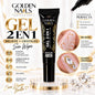 Glue Gel 2-1 Nails pegamento para cristaleria, bisuteria, soft gel y Relieves
