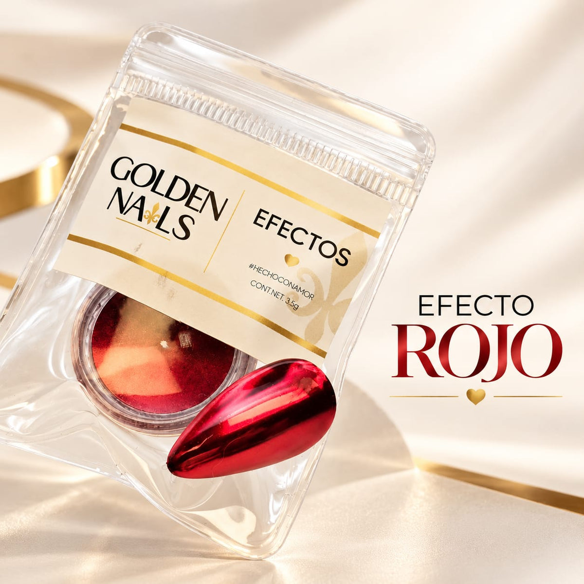 EFECTOS GOLDEN NAILS