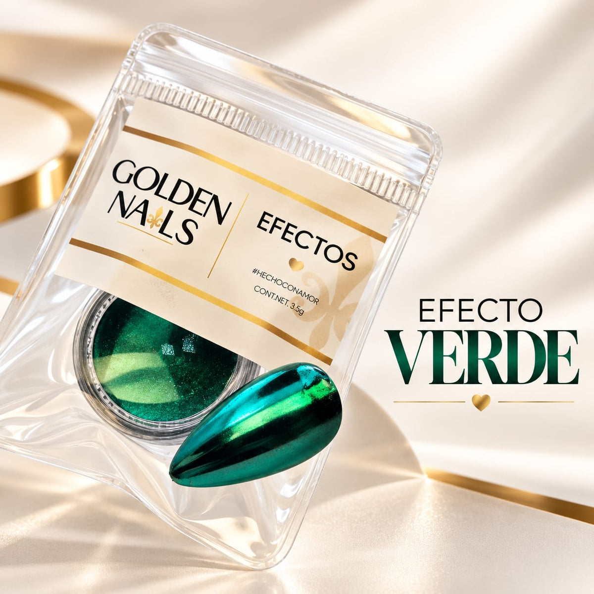 EFECTOS GOLDEN NAILS