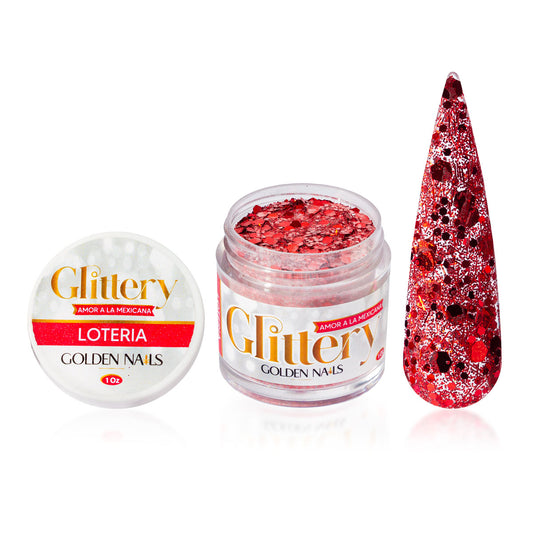 Loteria Amor a la Mexicana Glitter 1oz