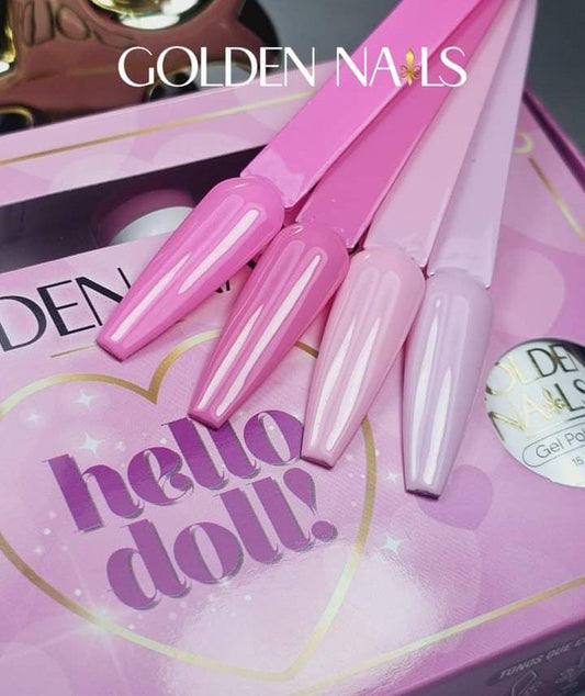 Hello Doll Colección 4pz Geles
