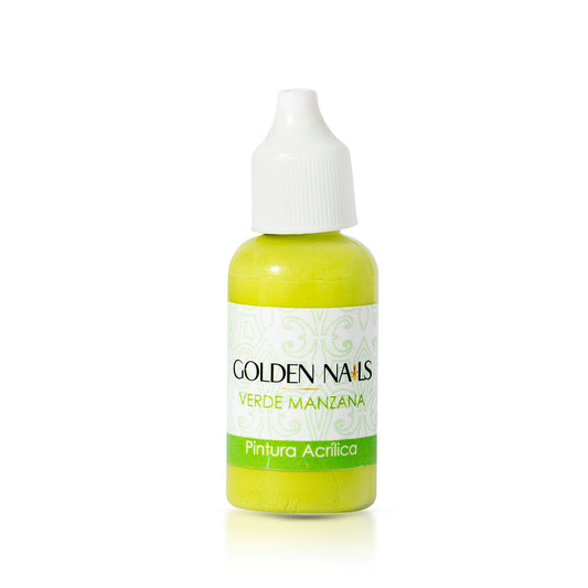 Pintura Acrilica para diseño Verde Manzana