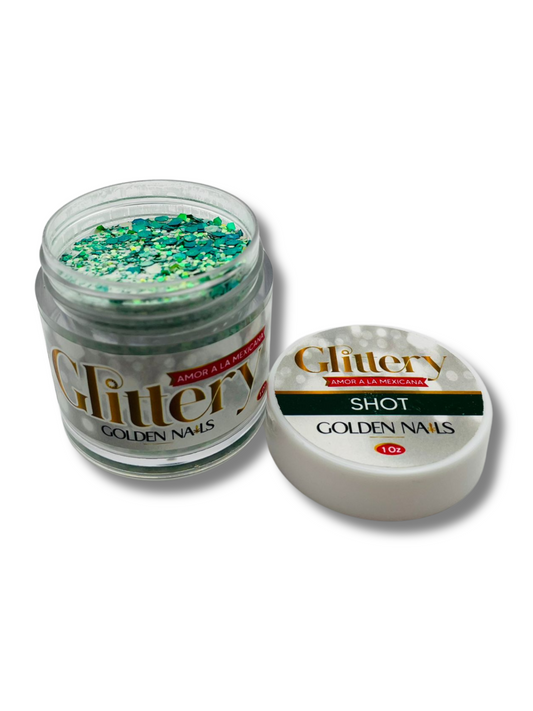 Shot Amor A La Mexicana Glitter 1oz