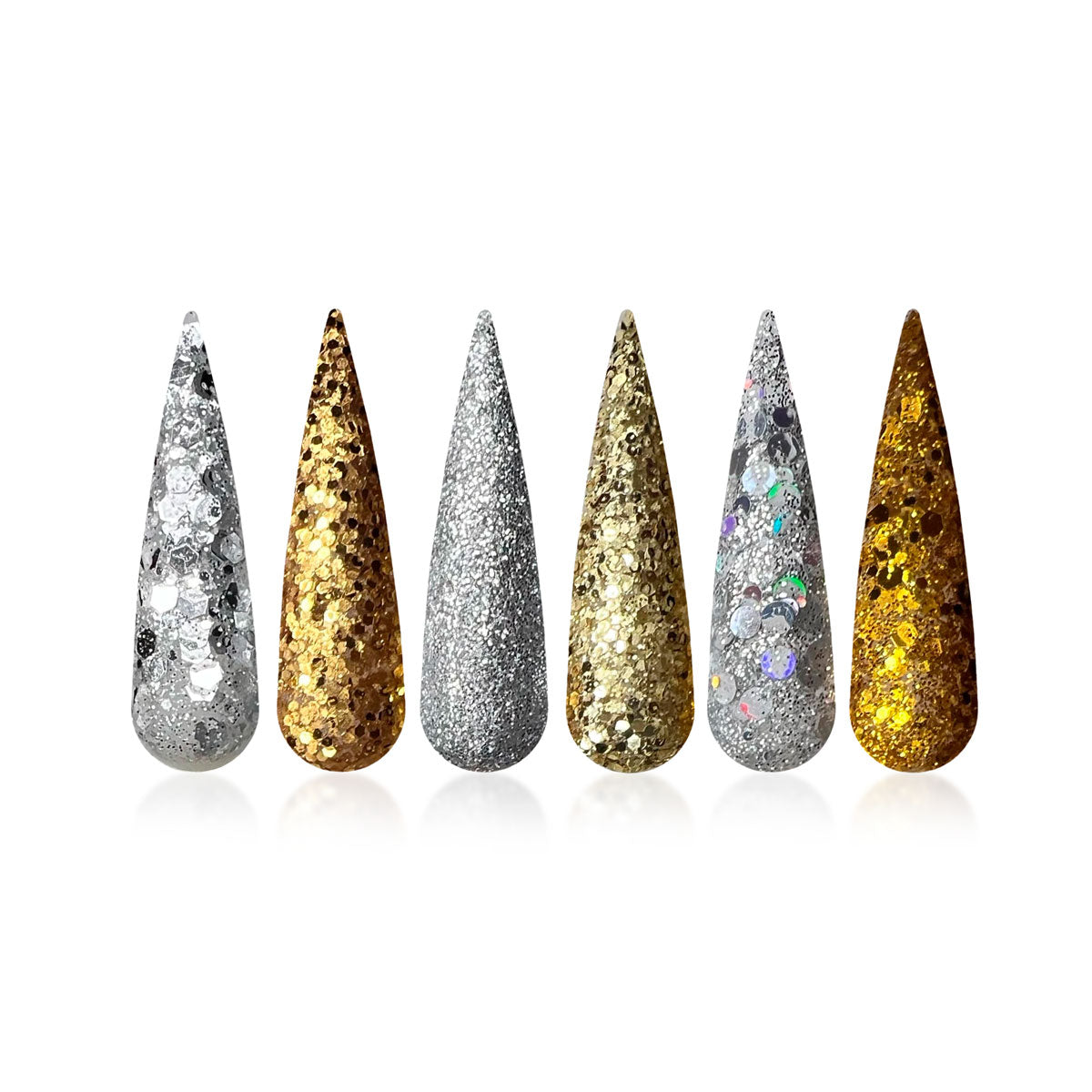 Golden Silver 6pz Colecciones
